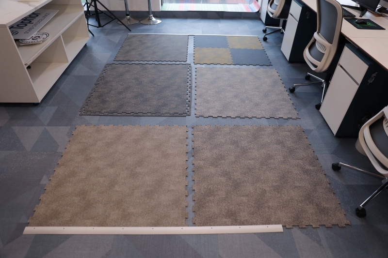 Woven Vinyl Floor view 4
