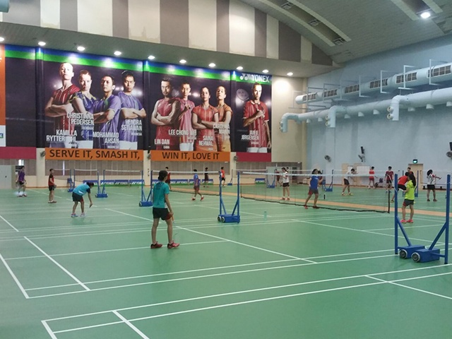 badminton flooring